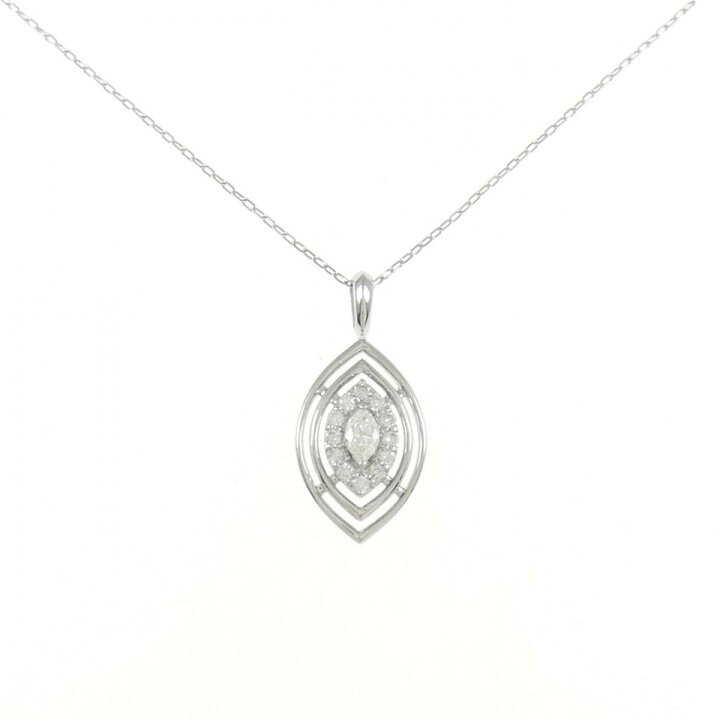 楽天市場】【新品】PT ダイヤモンド ネックレス 0.17CT【新品 