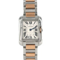 楽天市場】Cartier タンク アングレーズ ステンレス&ピンクゴールド  