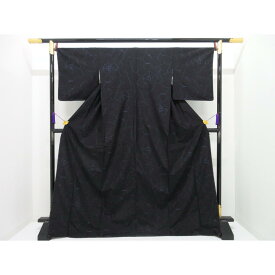 紬　身幅L寸【中古】