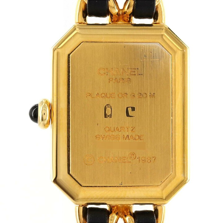 楽天市場】シャネル プルミエール GP Sサイズ H0001 GP クォーツ【中古  