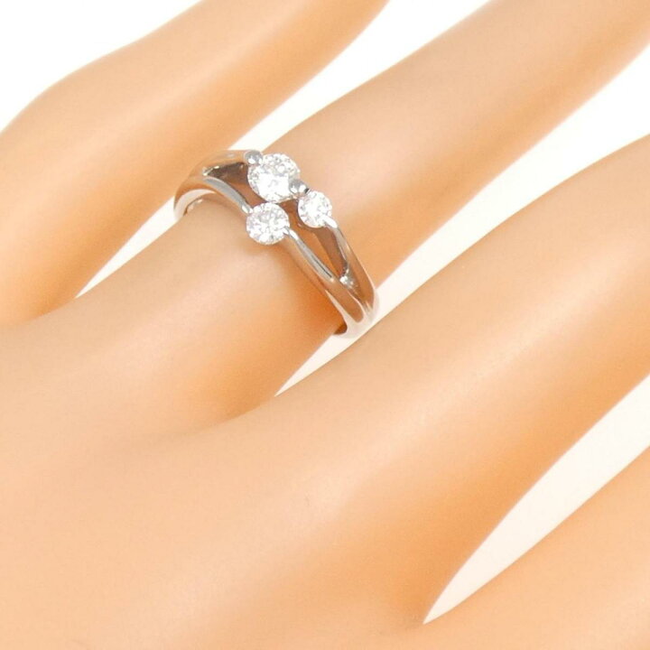 楽天市場】【KOMEHYO】 PT ダイヤモンド リング 0.352CT【中古 
