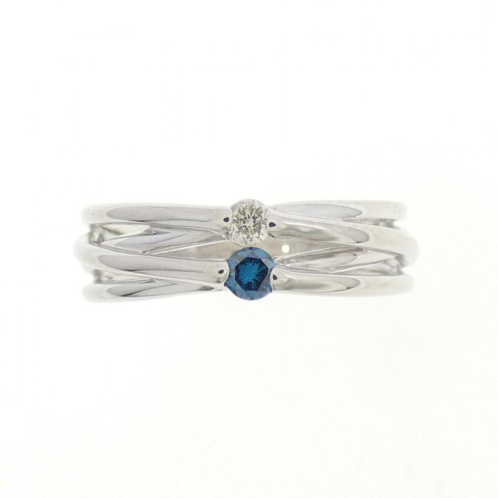 楽天市場】【KOMEHYO】 K18WG ダイヤモンド リング 0.08CT【中古 