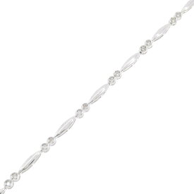K18WG ダイヤモンド ブレスレット 0.20CT【中古】