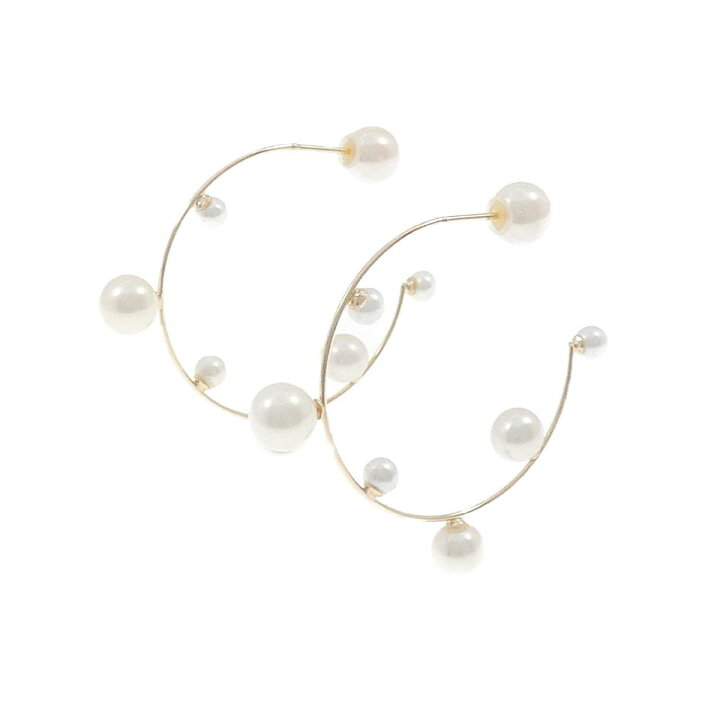 楽天市場】【KOMEHYO】 【新品】K10YG 淡水パール ピアス【新品  