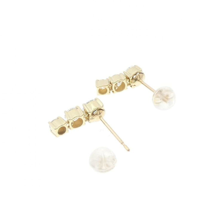 楽天市場】K18YG ダイヤモンド ピアス【中古】 : KOMEHYO ONLINESTORE 