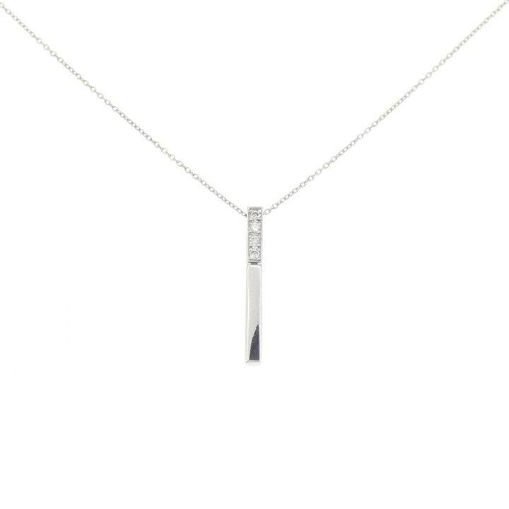 楽天市場】【KOMEHYO】 K18WG ダイヤモンド ネックレス 0.06CT【中古 