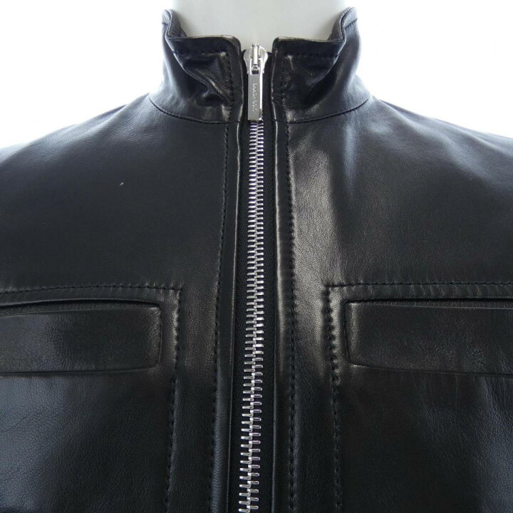 楽天市場】ディオールオム DIOR HOMME レザーライダースジャケット  