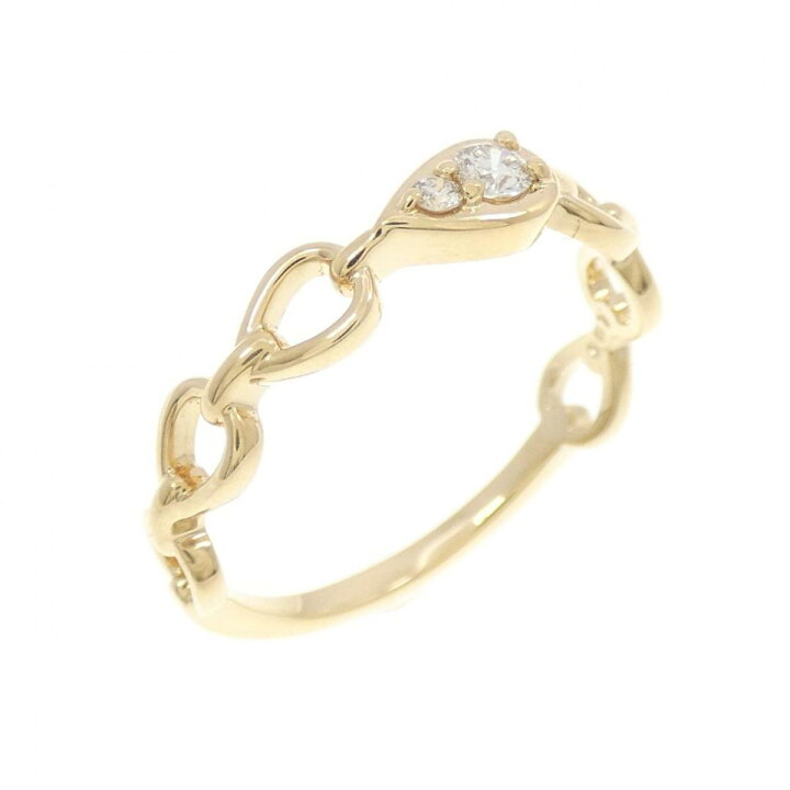 楽天市場】【KOMEHYO】 K18YG ダイヤモンド リング 0.07CT【中古 