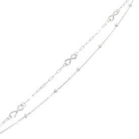 K18WG ブレスレット【中古】