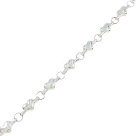 K10WG ハート ブレスレット【中古】