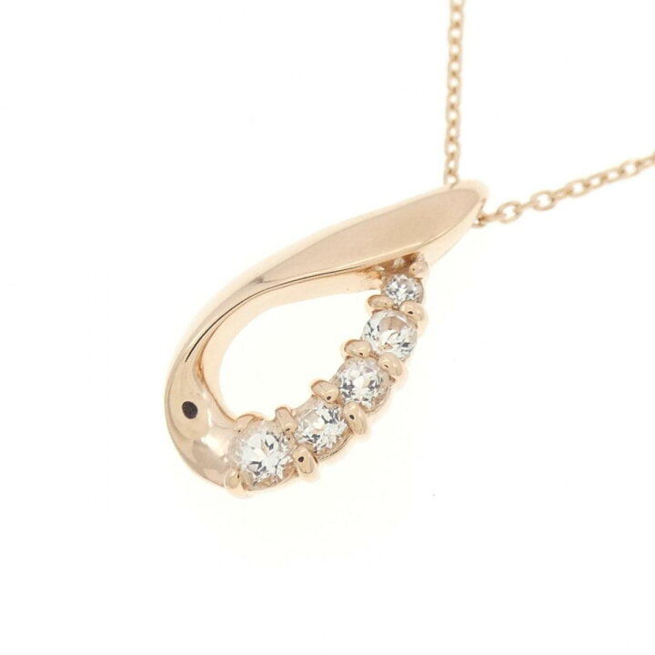 楽天市場】【KOMEHYO】 4゜C ホワイトトパーズ ネックレス【中古  