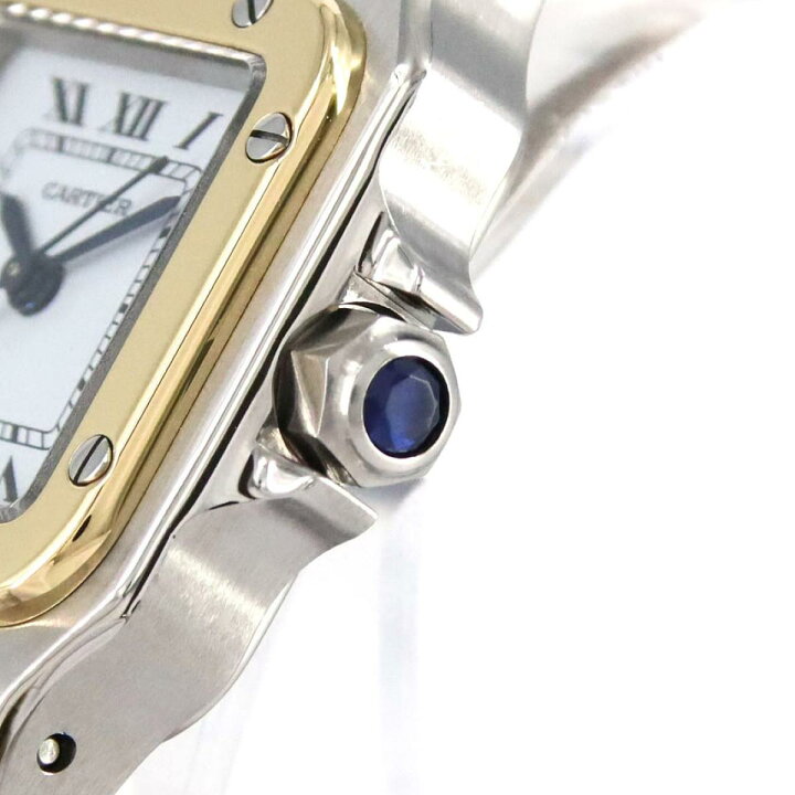 楽天市場】カルティエ サントスSM コンビ 82036283 SSxYG 自動巻【中古  