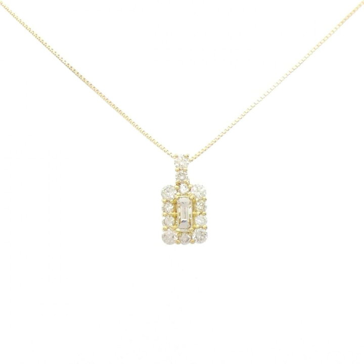 楽天市場】【KOMEHYO】 【新品】K18YG ダイヤモンド ネックレス 0.17CT 