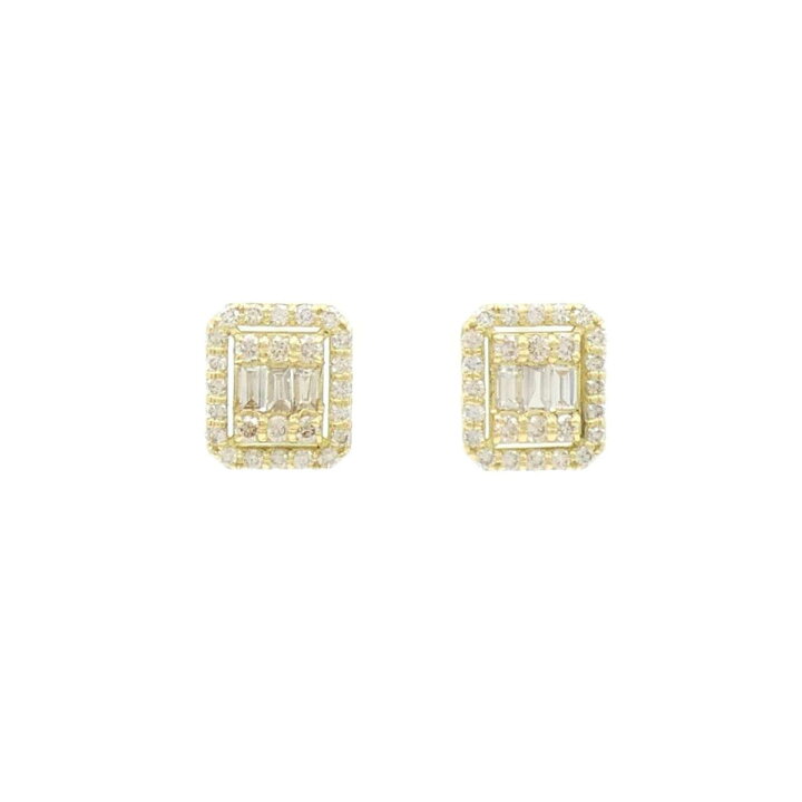 楽天市場】【KOMEHYO】 【新品】K18YG ダイヤモンド ピアス 0.70CT  