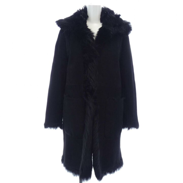 楽天市場】ミュウミュウ MIU MIU ムートンコート【中古】 : KOMEHYO  