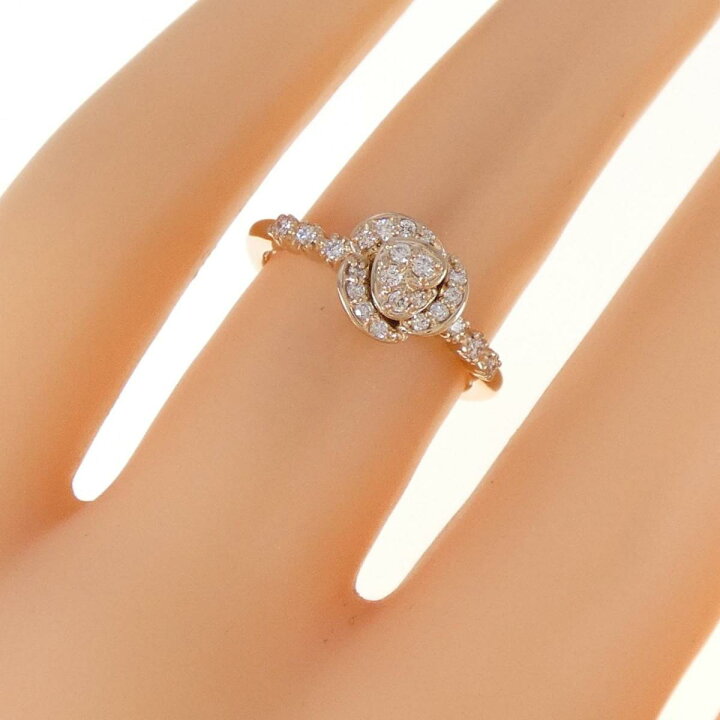 楽天市場】【KOMEHYO】 K18PG ダイヤモンド リング 0.15CT【中古 