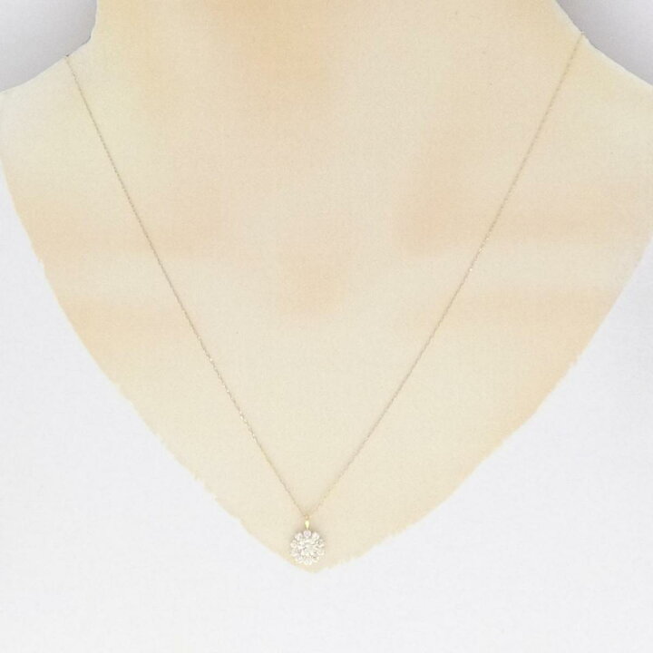 楽天市場】【KOMEHYO】 【新品】K18YG ダイヤモンド ネックレス 0.35CT  