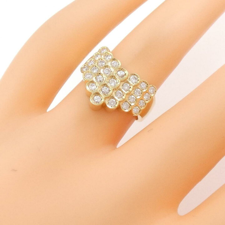 楽天市場】K18YG ダイヤモンド リング 0.57CT【中古】 : KOMEHYO 