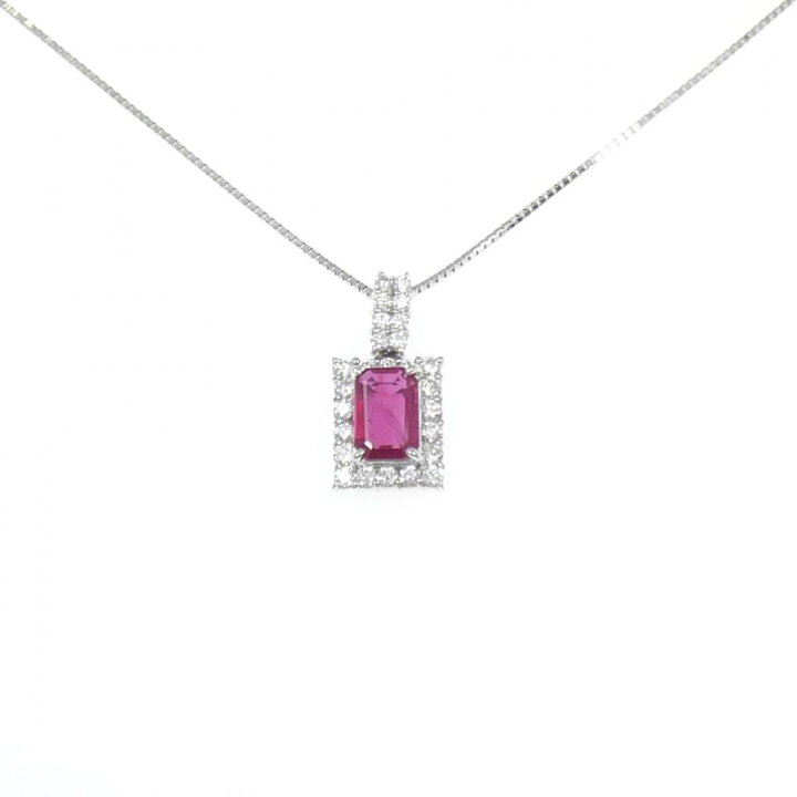 楽天市場】PT900/PT850 ルビー ネックレス 0.952CT【中古】 : KOMEHYO  