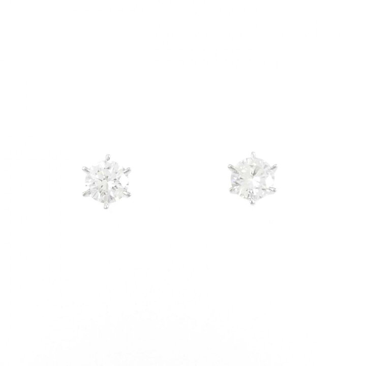 楽天市場】【新品】PT900 ダイヤモンド ピアス 0.316CT 0.314CT F SI1  