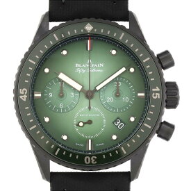 【新品】ブランパン フィフティファゾムスバチスカーフフライバッククロノ 5200-0153-B52A セラミック 自動巻【新品】