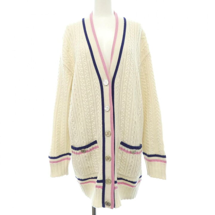 楽天市場】シャネル CHANEL ロングカーディガン【中古】 : KOMEHYO 