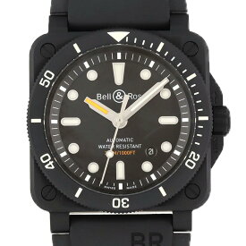 【新品】ベル&ロス BR03-92ダイバーブラックマット BR0392-D-BL-CE/SRB セラミック 自動巻【新品】
