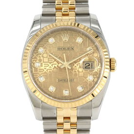 ロレックス デイトジャスト 116233G SSxYG 自動巻 V番【中古】