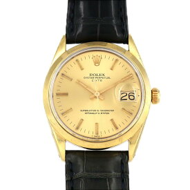 ロレックス オイスターパーペチュアルデイト 1550 GP 自動巻 2番台【中古】