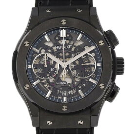 ウブロ クラシックフュージョンアエロフュージョンクロノグラフブラックマジック 525.CM.0170.RX セラミック 自動巻【中古】