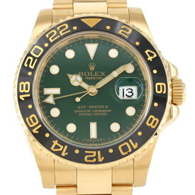 ロレックス GMTマスターII 116718LN YG 自動巻 ランダム番【中古】