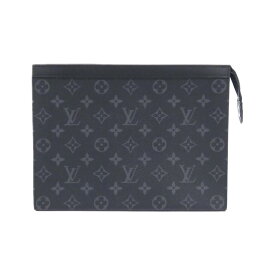 ルイヴィトン モノグラム エクリプス ポシェット ヴォワヤージュ MM M61692 バッグ【中古】