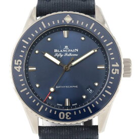 ブランパン フィフティファゾムスバチスカーフ 5100-1140-052A SS 自動巻【中古】