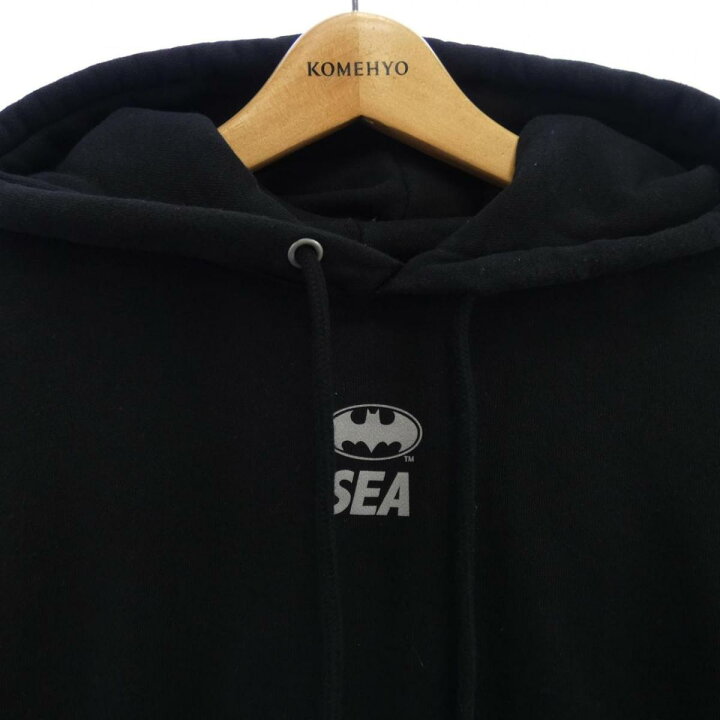 楽天市場】ウィンダンシー WINDANDSEA BATMAN パーカー【中古 