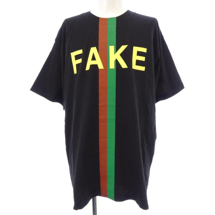 楽天市場】グッチ GUCCI FAKE NOT 616036 XJCXX Tシャツ【中古 