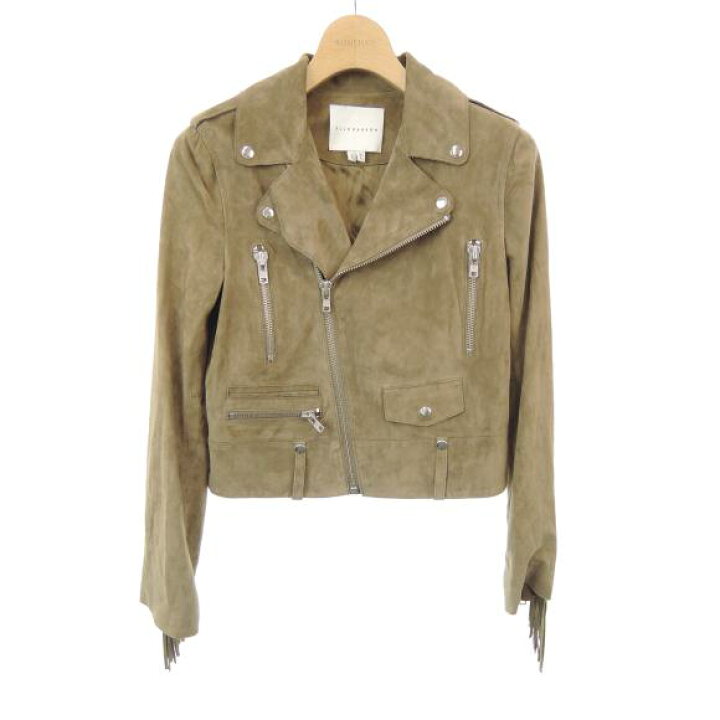 楽天市場】ELLE SASSON レザーブルゾン【中古】 【店頭受取 