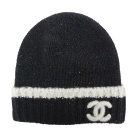 シャネル CHANEL AA8630BO9336 ニットキャップ【中古】