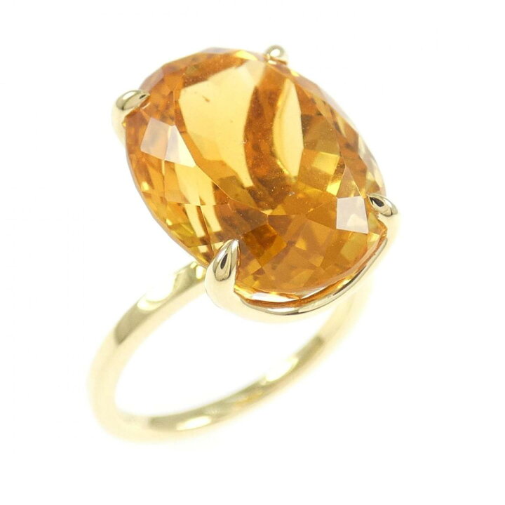 楽天市場】K18YG シトリン リング 8.81CT【中古】 : KOMEHYO 