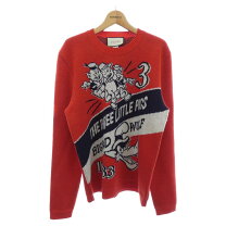 楽天市場】Gucci グッチ（カラーレッド）（ニット・セーター｜トップス 