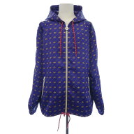 グッチ GUCCI ADIDAS TREFOIL PRINT JACKET 691428 ZAJCZ ブルゾン【中古】
