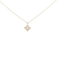 フェスタリア ダイヤモンド ネックレス 0.060CT【中古】
