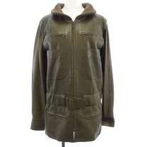 楽天市場】シャネル レザー ジャケット 中古の通販