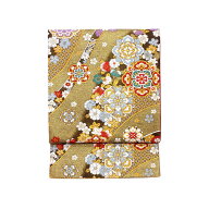 袋帯　長尺　全通柄【中古】