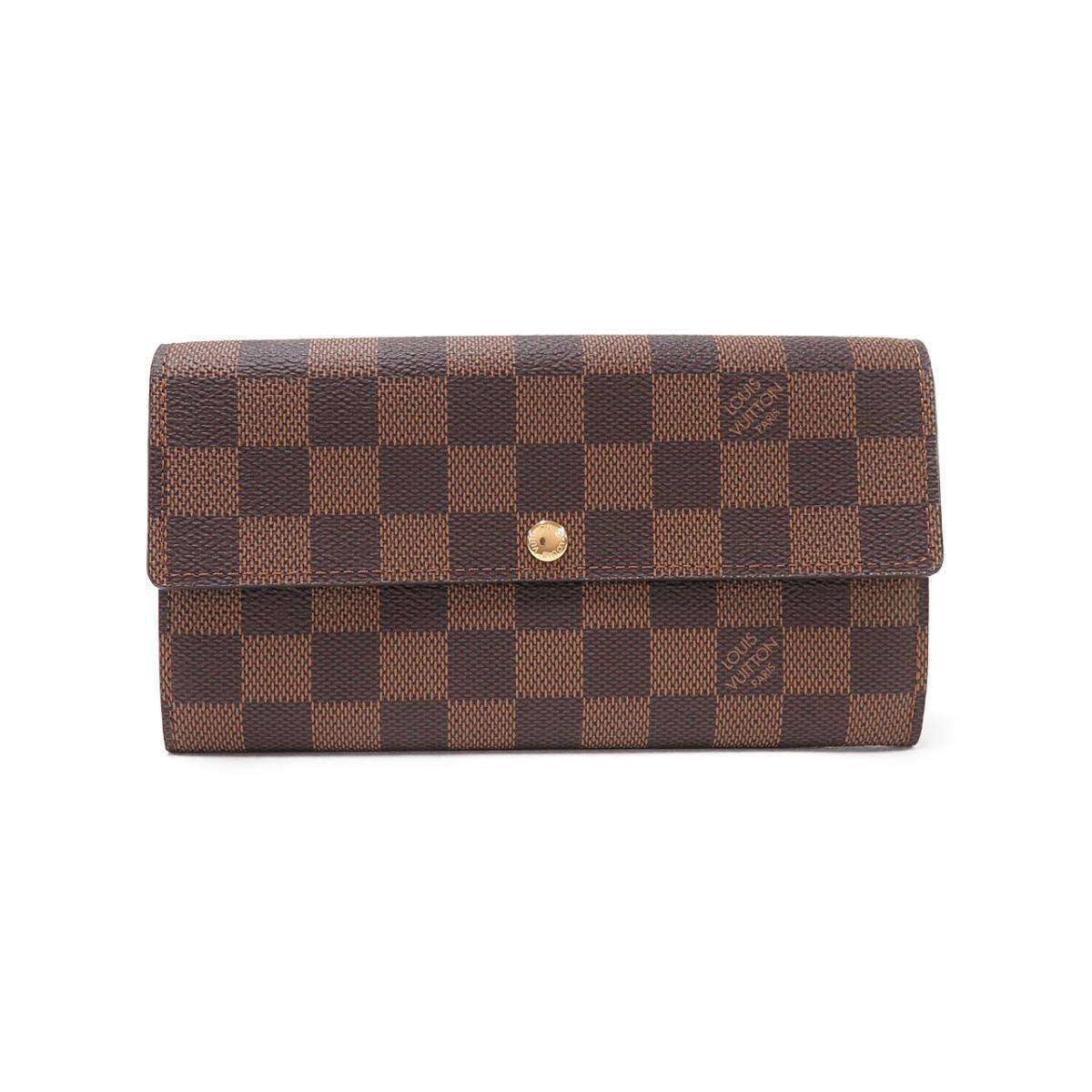 Louis Vuitton Damier Wallet N61734 Second Hand | eBay