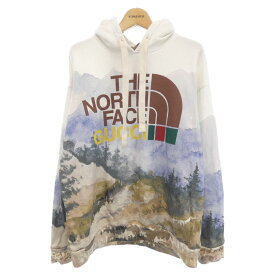 グッチザノースフェイス GUCCI×THENORTHFACE パーカー【中古】