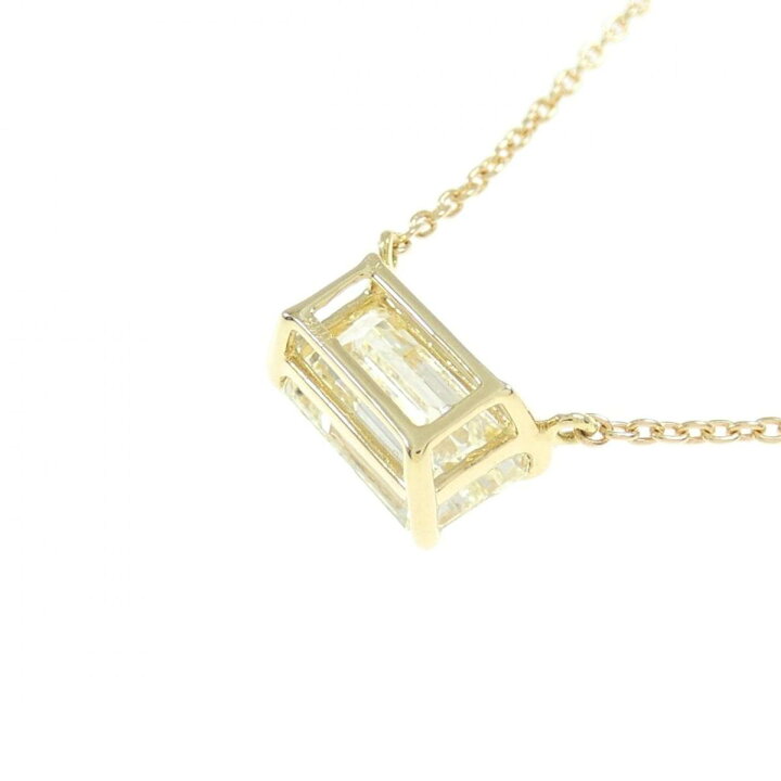 楽天市場】【リメイク】K18YG ダイヤモンド ネックレス 1.118CT VLY 