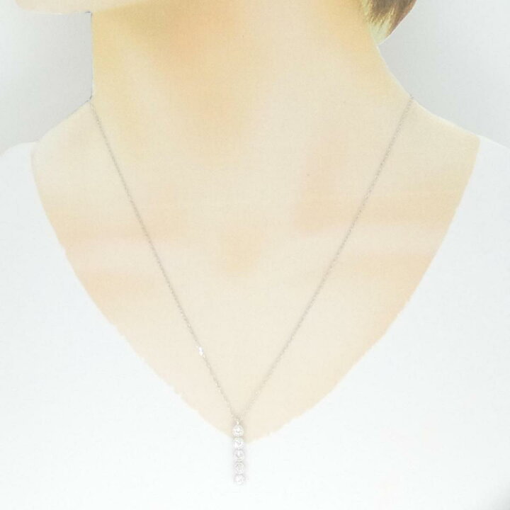 楽天市場】K18WG ダイヤモンド ネックレス 0.52CT【中古】 : KOMEHYO  