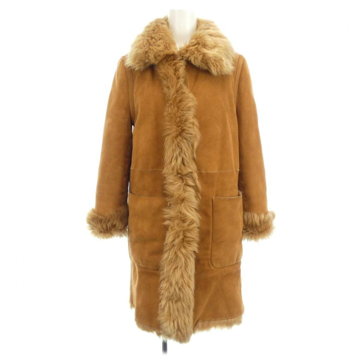 楽天市場】ミュウミュウ MIU MIU ムートンコート【中古】 : KOMEHYO 