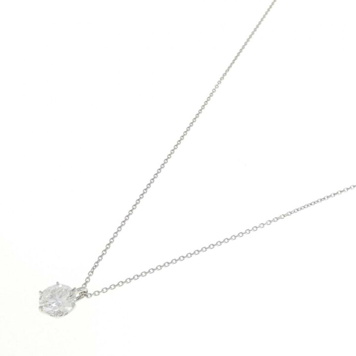 楽天市場】【リメイク】PT ダイヤモンド ネックレス 1.068CT E SI2 EXT  