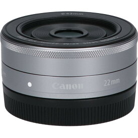 CANON　EF－M22mm　F2STM　SILVER【中古】